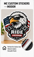 LUMAKORA Indoor Custom Stickers