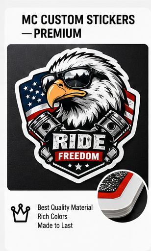 LUMAKORA Premium Vinyl Custom Stickers